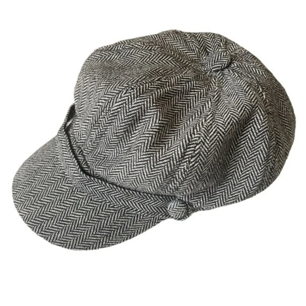 Wool Blend Festival Hat Cap Gray OS